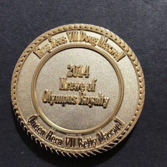 Heavy doubloons set of three 2014 keep of Olympus - Picture 3 of 3